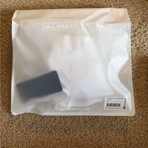 Alphalete White Ribbed Top